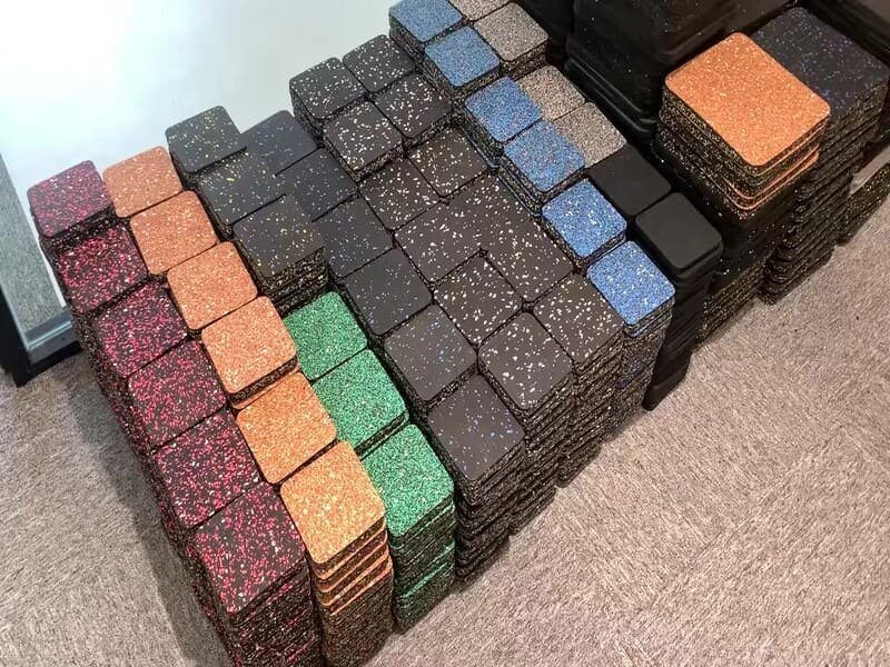 Gym flooring with green certification